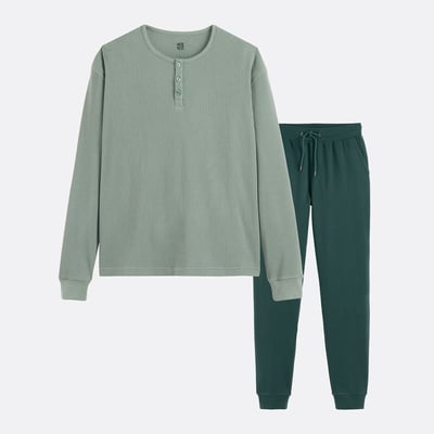 Pijama com camisola tunisina de mangas compridas LA REDOUTE COLLECTIONS