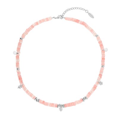 Collier perles rondelle et pampilles MAMBA HIPANEMA