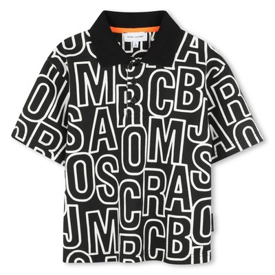 Polo imprimé monogramme MARC JACOBS