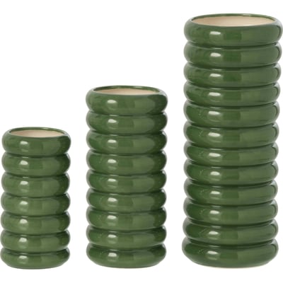 Vases en porcelaine, Lot de 3 RECOLLECTION