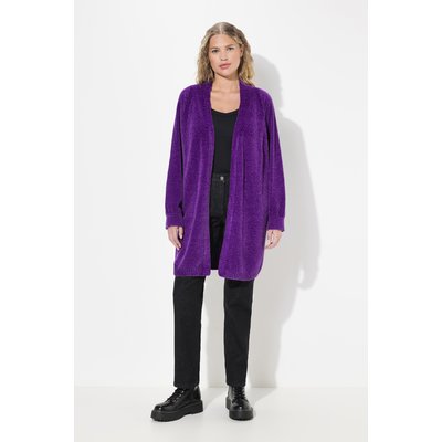 Cardigan oversize en maille de fil chenille ULLA POPKEN