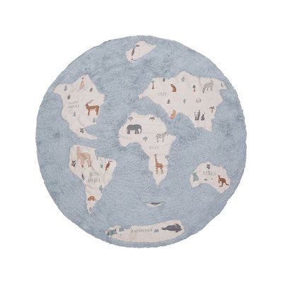 Tapis enfant lavable MONDE AFK LIVING