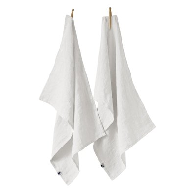 Lot de 2 torchon essuie-vaisselle lin Collection Soline EDEN