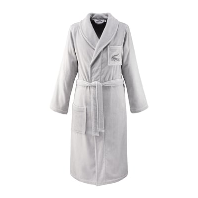 Peignoir de bain en coton, L RENÉ LACOSTE HOME
