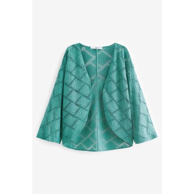 Cardigan au crochet coupe classique NEXT