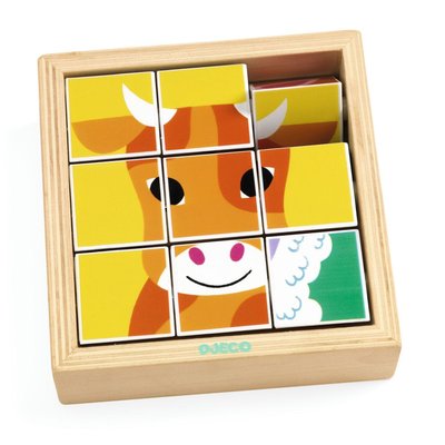 Puzzle en bois Animoroll DJECO