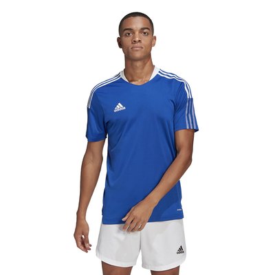 Tiro 21 Football T-Shirt with 3-Stripes and Logo Print adidas Performance