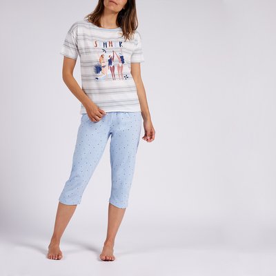 Pyjama corsaire en coton Clapotis MELISSA BROWN