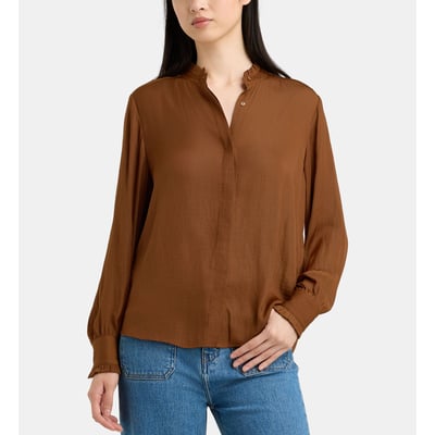 Chemise fluide detroit satl satinée GALERIES LAFAYETTE