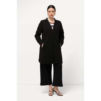 Veste en jersey à col en V et manches ULLA POPKEN