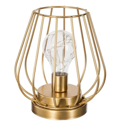 Lampe micro LED métal filaire doré MADI ATMOSPHERA