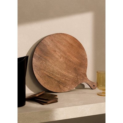Planche à découper bois rond MANGO HOME