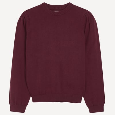Pull col rond en fine maille LA REDOUTE COLLECTIONS