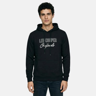 Sweat à capuche imprimé, poche kangourou SPORTY LEE COOPER