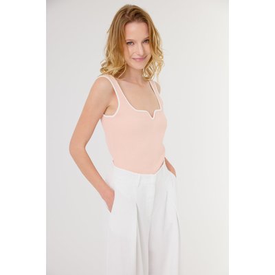 Débardeur finement tricoté pour look féminin PRISCILLA ARTLOVE