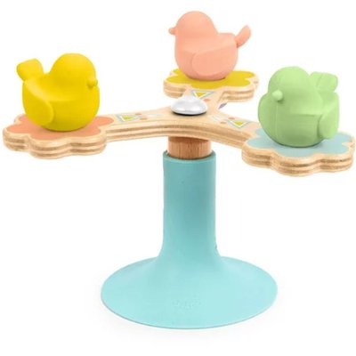 Jouet d'éveil rotatif à ventouse BabySpini DJECO