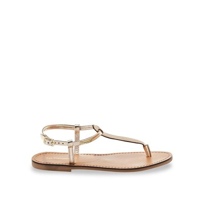Harvil Toe-Post Sandals in Leather LES TROPEZIENNES PAR M BELARBI