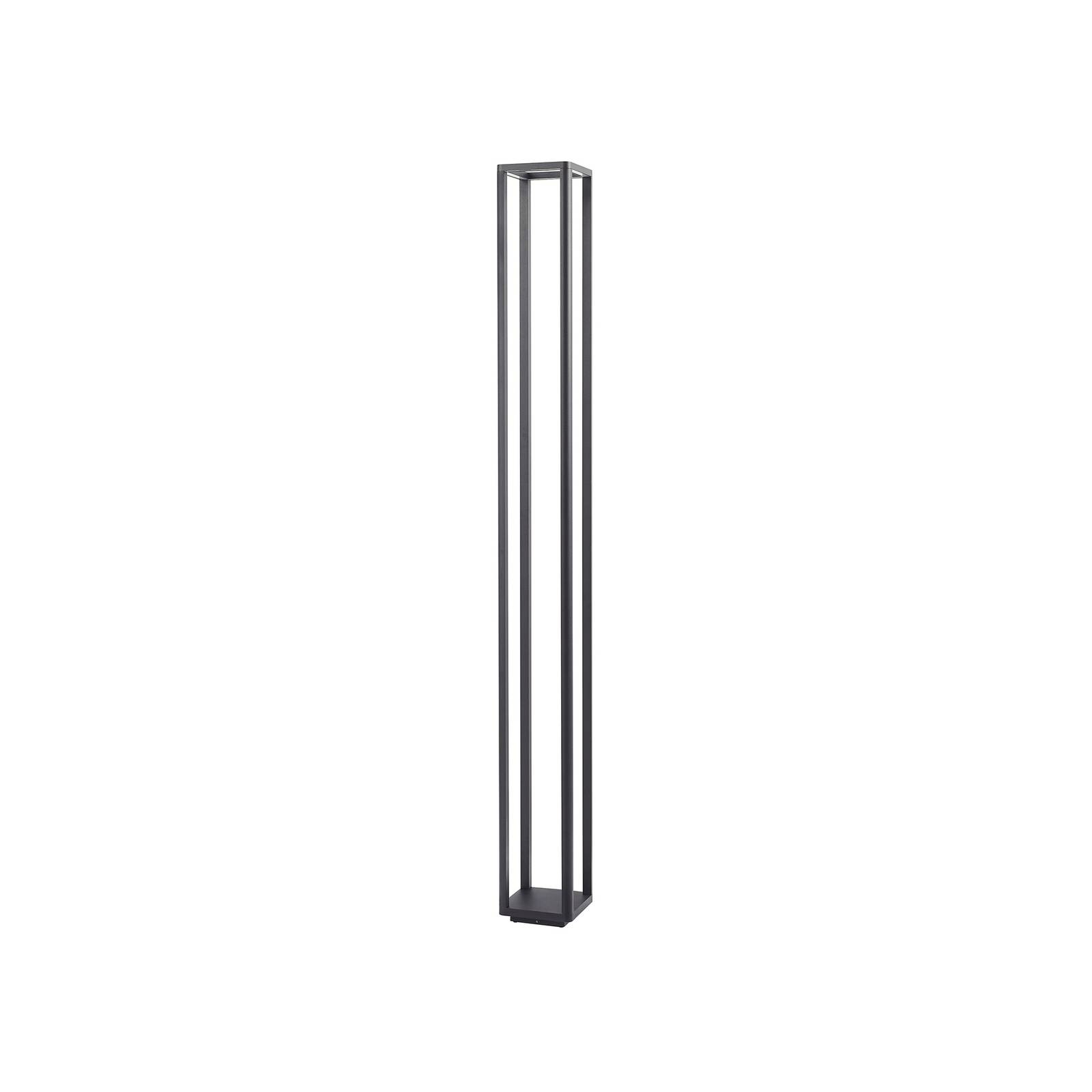 Lampadaire extérieur en aluminium moderneLED LUCANDE