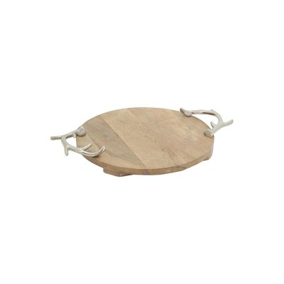 Plateau Cerf en bois et aluminium AUBRY GASPARD