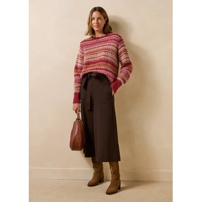 Pantalon jupe-culotte 7/8ème en milano LA FEE MARABOUTEE