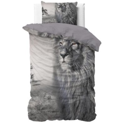 Parure de Lit Coton Lion HOME