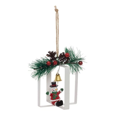 SDN MET CADEAU DECO BN 11CM ATMOSPHERA