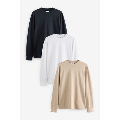 T-shirt manches longues, lot de 3 NEXT