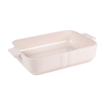 Plat crème   40x27 cm-LOURMARIN TABLE PASSION