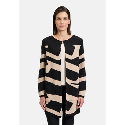 Manteau en maille à motif jacquard BETTY BARCLAY