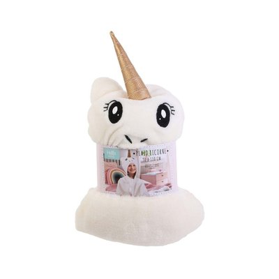 Plaid enfant en polyester Licorne CMP