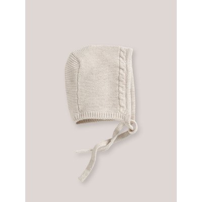 Béguin de naissance en laine et coton CYRILLUS