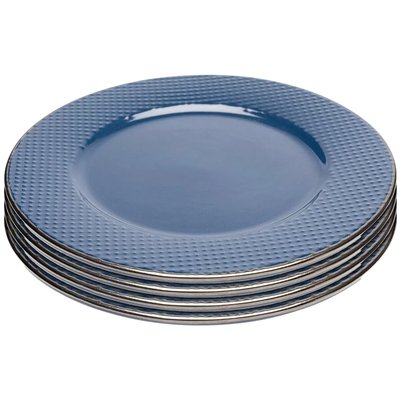 Lot de 4 assiettes plates à dessert, MUSE KARE DESIGN