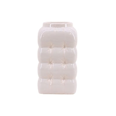 Vase design en céramique effet gonflé, H17m ORNAMI