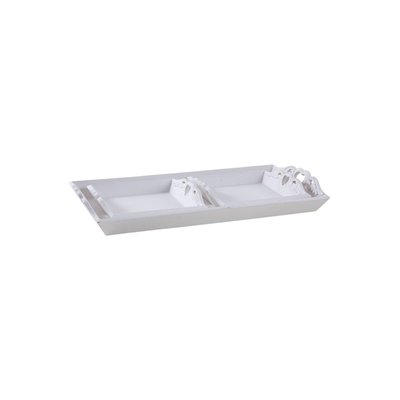 Plateaux blancs (Lot de 3) AUBRY GASPARD