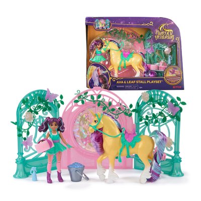 Unicorn Academy Ava  and  Leaf Stall SPINMASTER