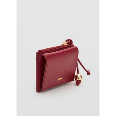 Mini porte-monnaie avec perles fantaisie MANGO