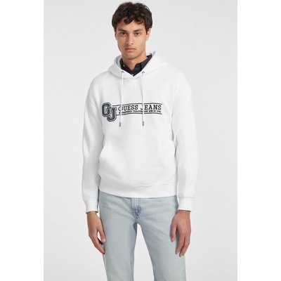 Sweat-Shirt À Capuche Écusson Logo GUESS JEANS