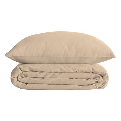 Housse de couette + 2 taies Percale de coton Uni EDEN