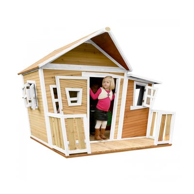 AXI Cabane enfant LISA Brun Blanc AXI HOUSE