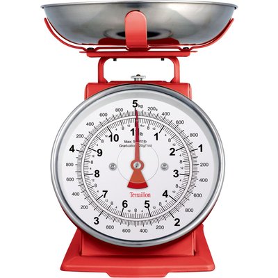 Balance de cuisine TRADITION 500 rouge TERRAILLON