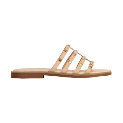 Sandale Plate Cuir Cora LES TROPEZIENNES PAR M BELARBI