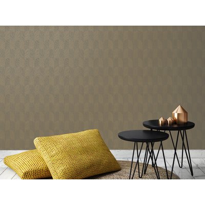 Papier peint relief optique effet tuiles Roma SUPERFRESCO EASY