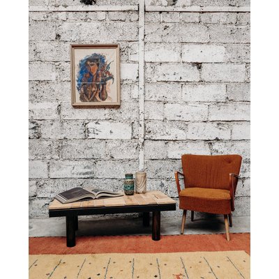 Table basse Roger Capron Donna N°370 - Bon état DEBONGOUT