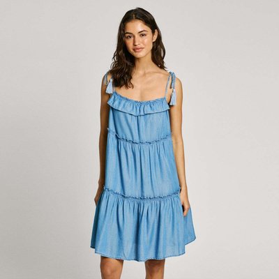 Robe Courte À Bretelles PEPE JEANS