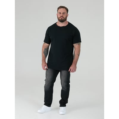 Lot de 2 t-shirts unis grande taille FENTON DUKE