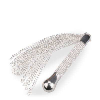Martinet chaînes  et manche à strass LOVE AND VIBES