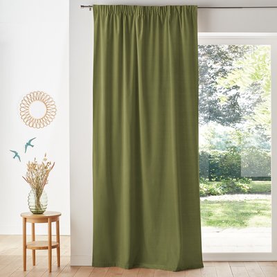 Tenda velluto bordo arricciato, Velvet LA REDOUTE INTERIEURS