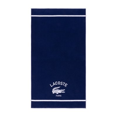 Serviette de plage en coton, L ORIGINE LACOSTE HOME