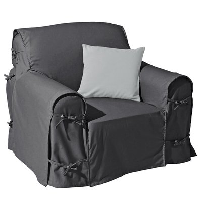 Cotton Canvas Armchair Cover LA REDOUTE INTERIEURS
