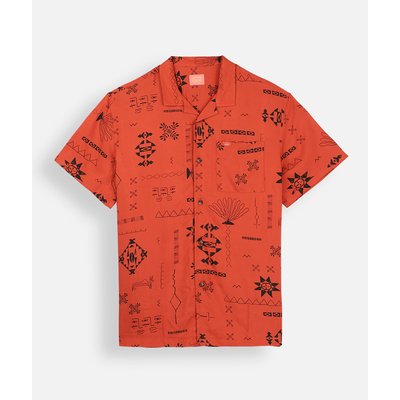 Chemise manches courtes imprimée viscose SNAP OXBOW